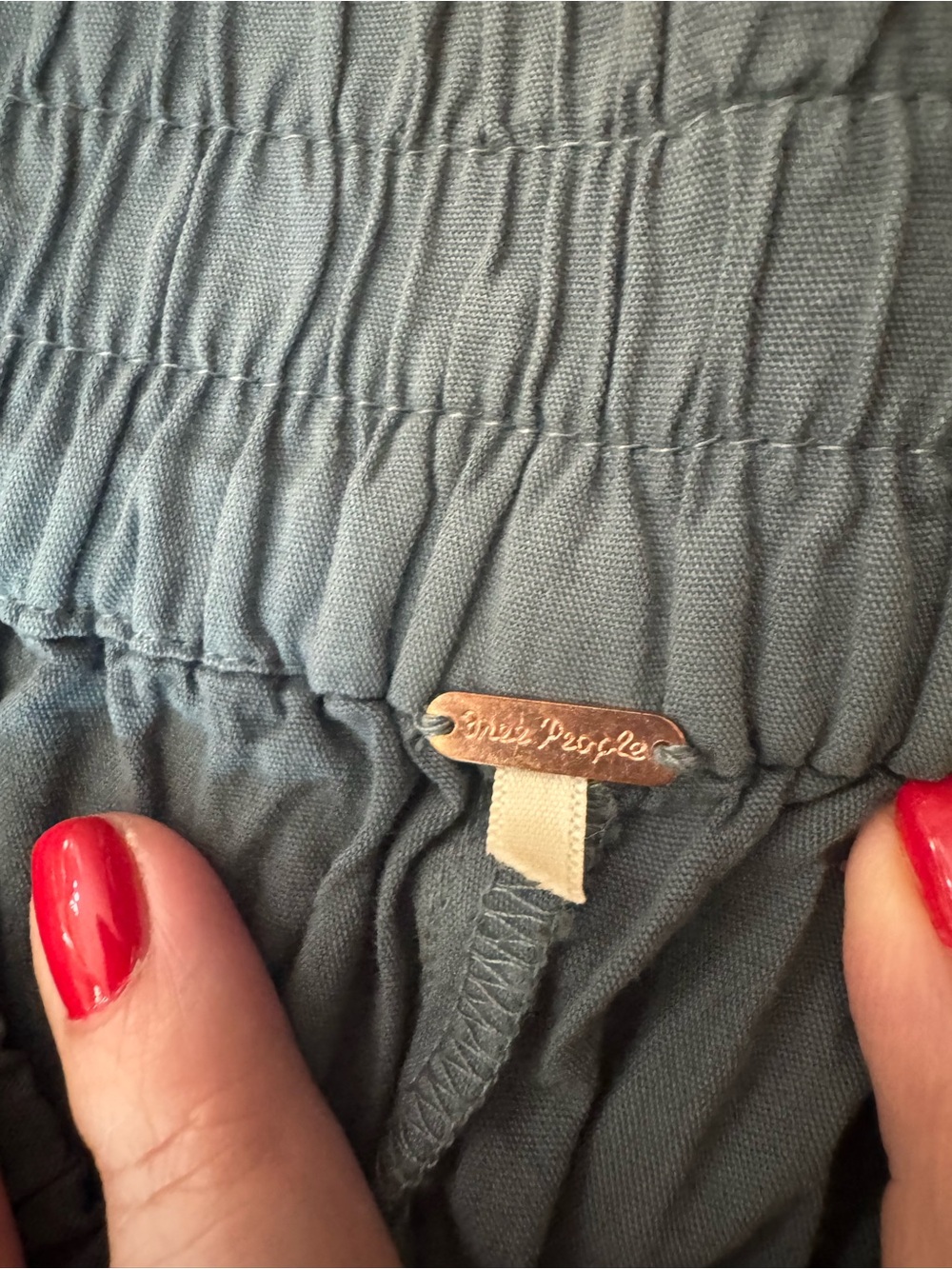 Free People Balloon Pants - Slate Blue - Picture 2 of 6